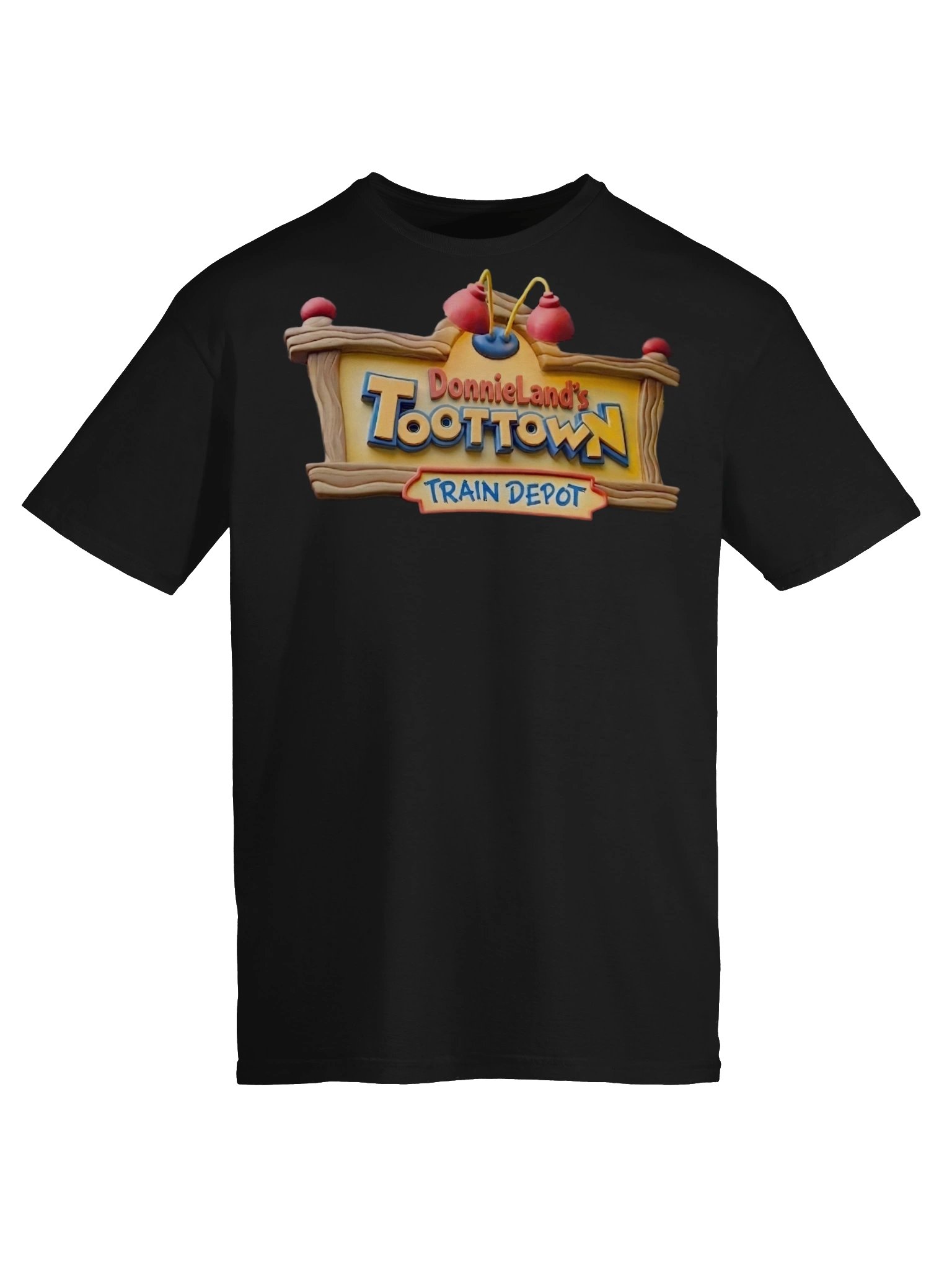 DONNIELAND TootTown Train Depot Unisex T-Shirt product image (9)