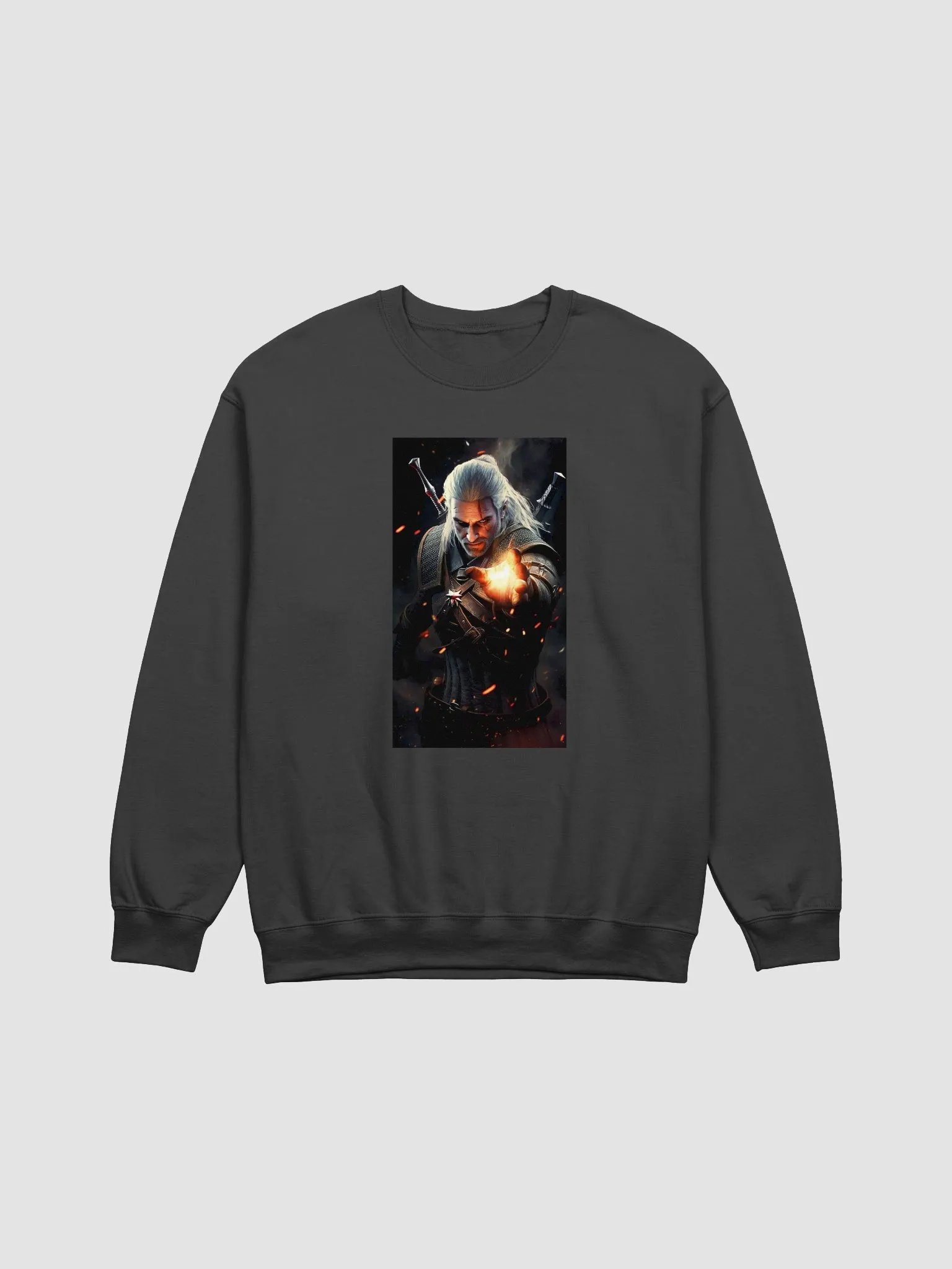 The Witcher Wild Hunt Geralt Crewneck Sweatshirt product image (9)