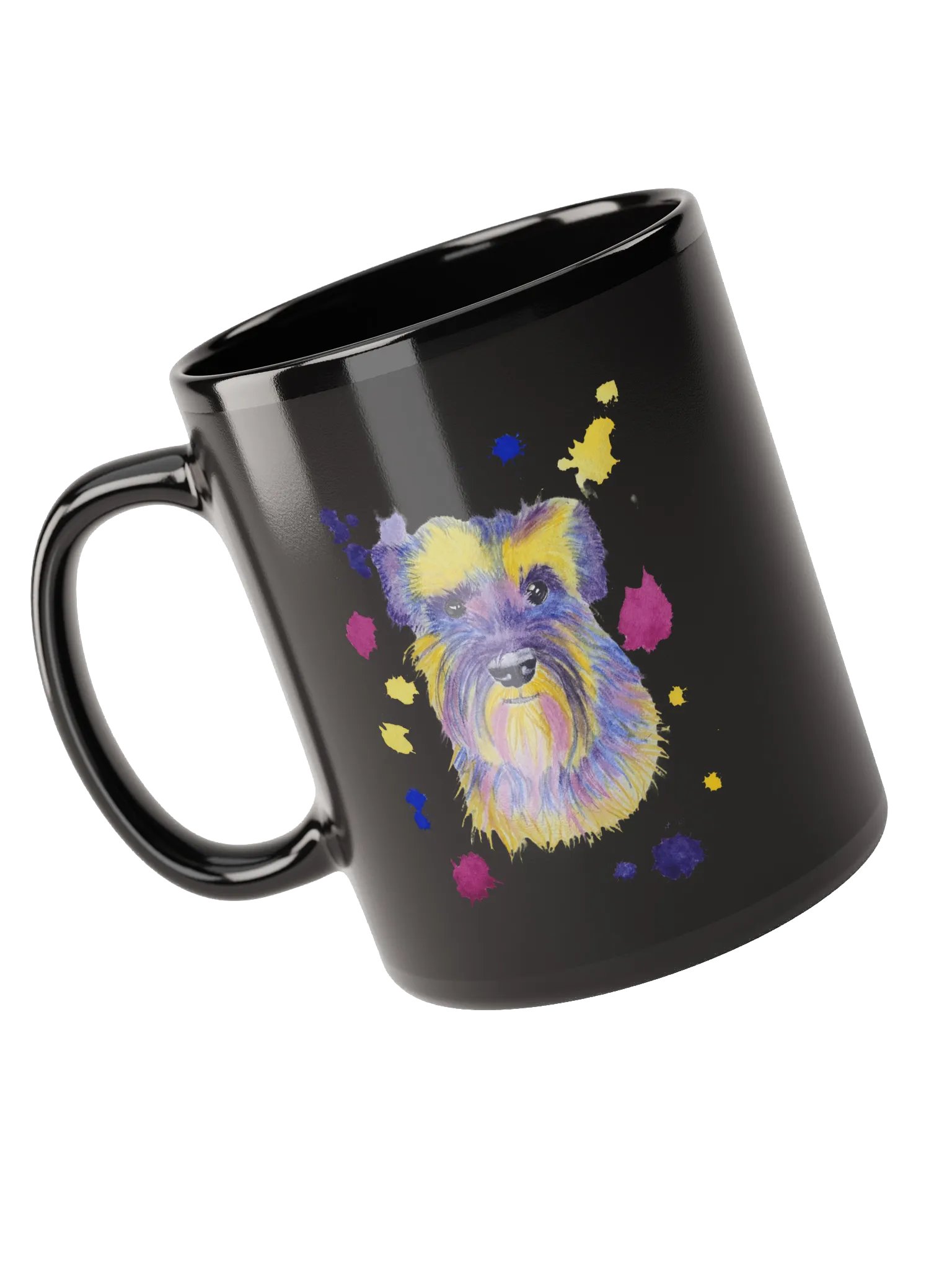 Beau - Black Glossy Mug product image (5)