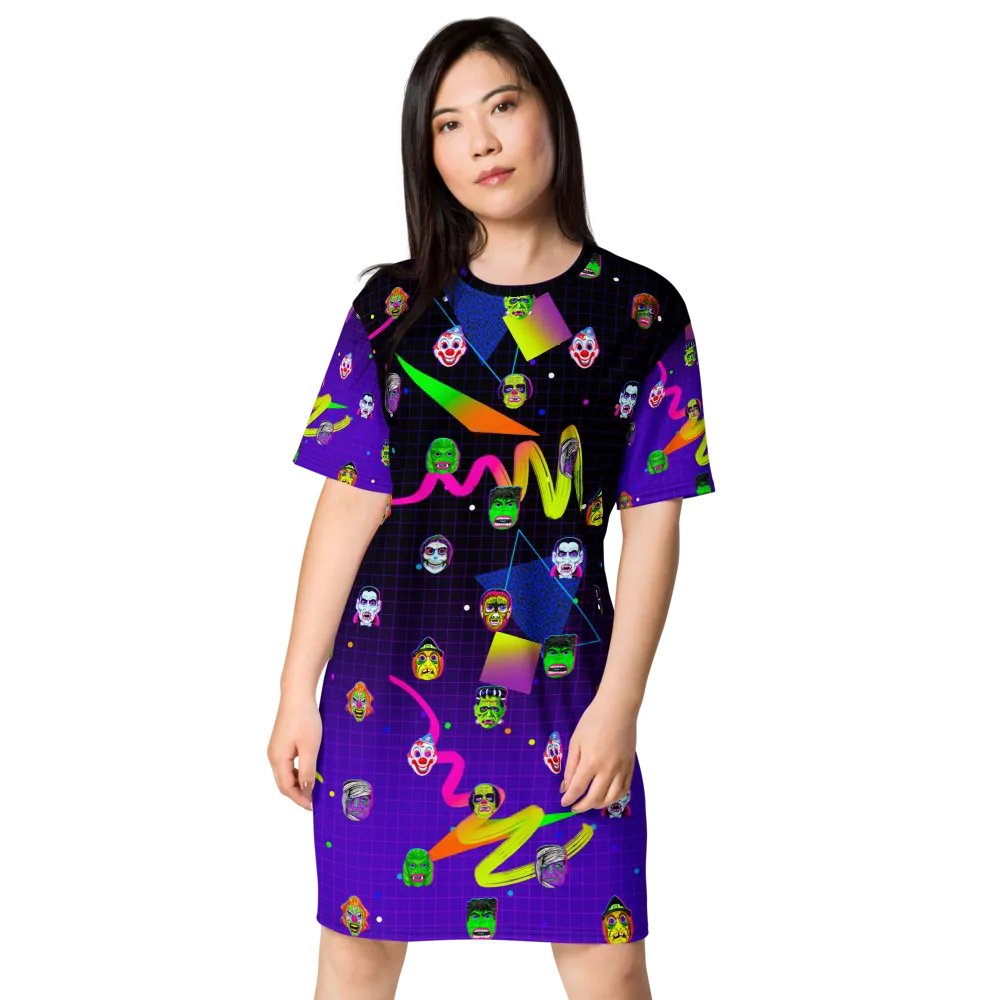 Horror Icons T-Shirt Dress product image (1)