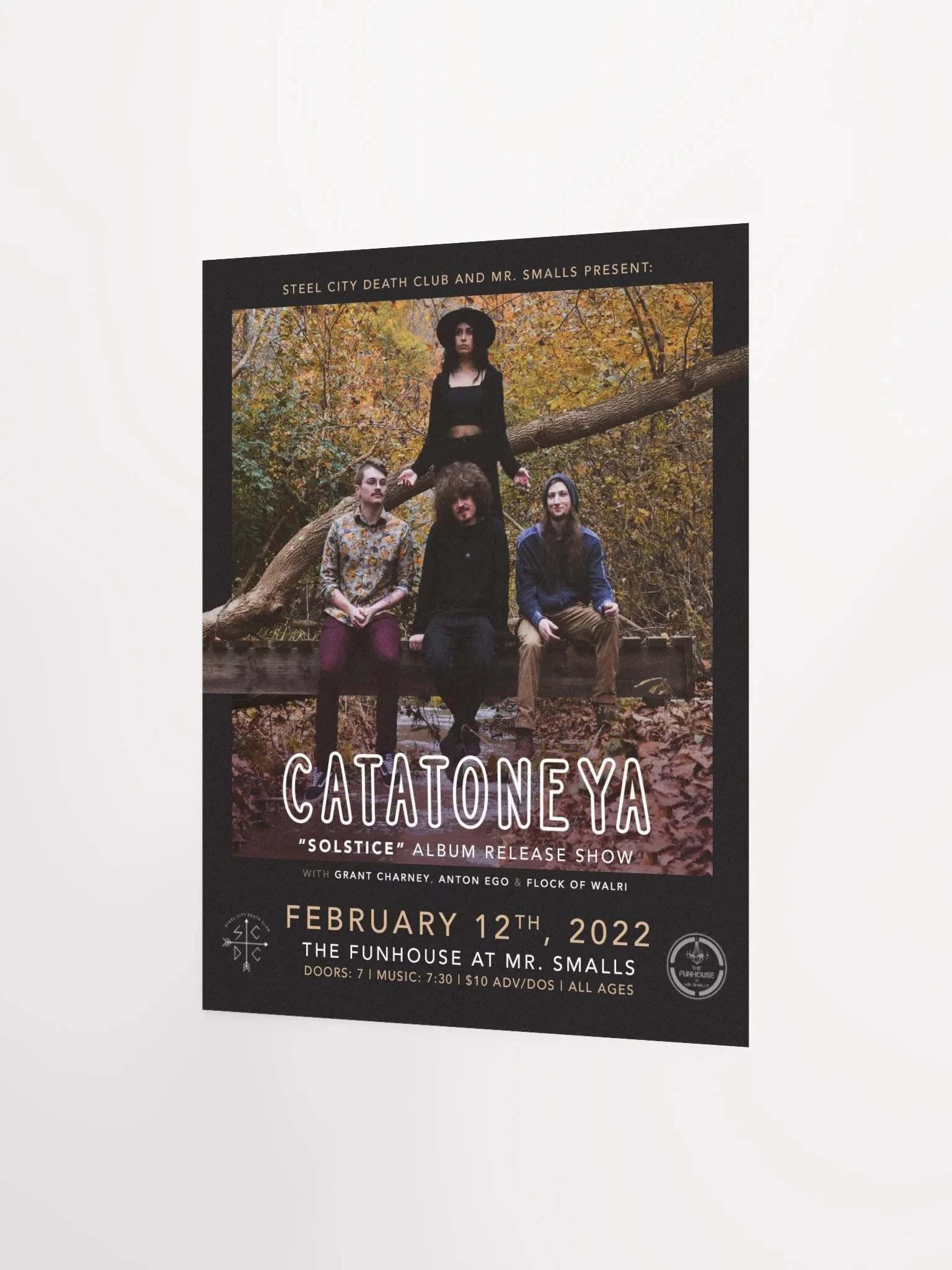 Catatoneya - Solstice Release Flyer product image (2)