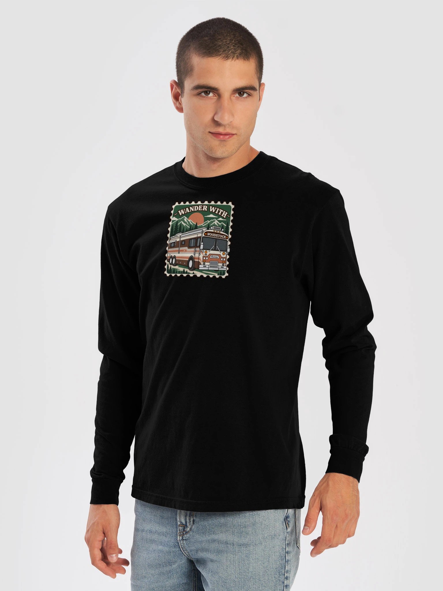Woodstock Road Trip Road Club Long Sleeve · Comfort Colors product image (12)
