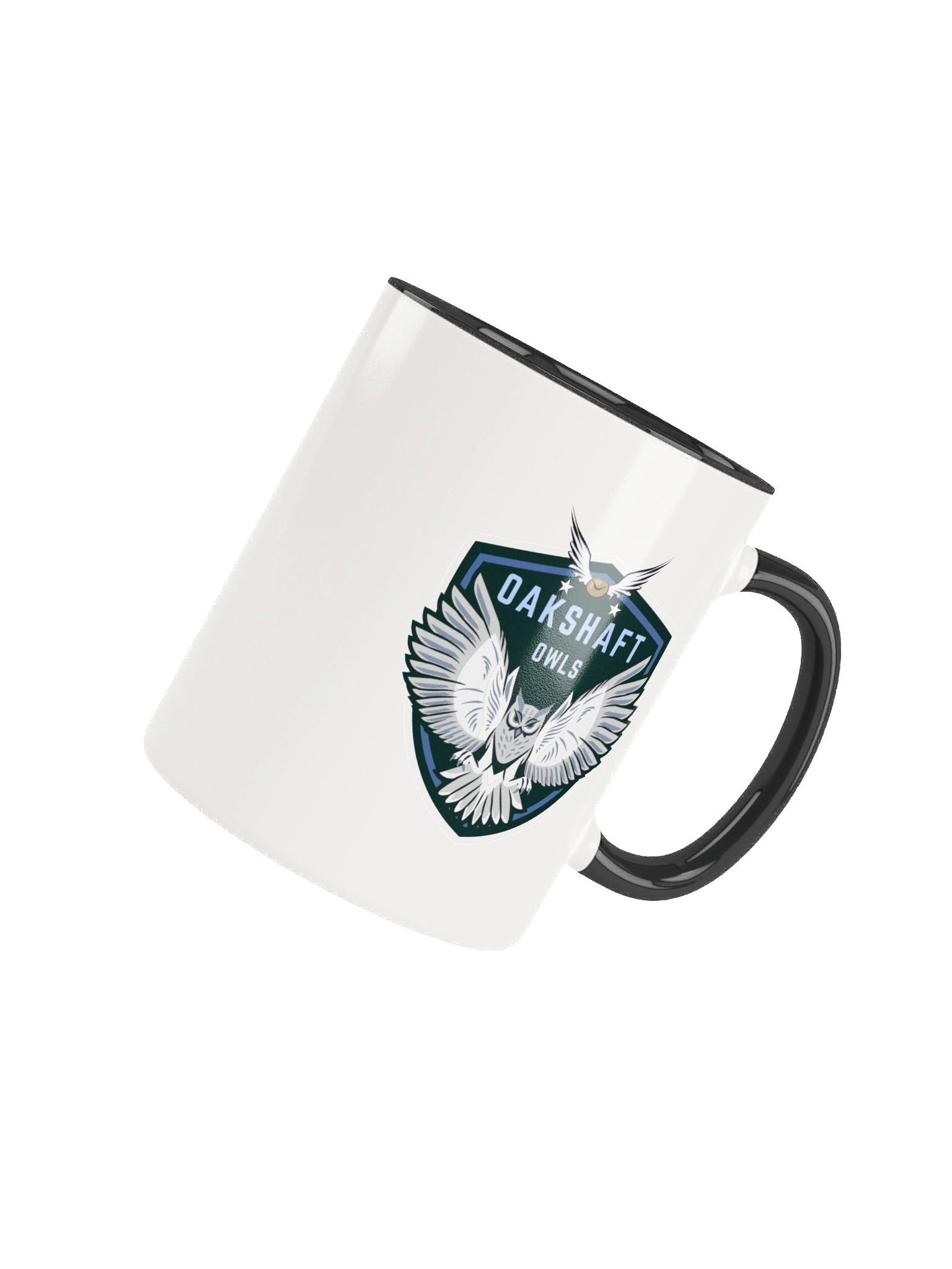 Oakshaft Owls Team Ceramic Mug with Color Inside product image (16)