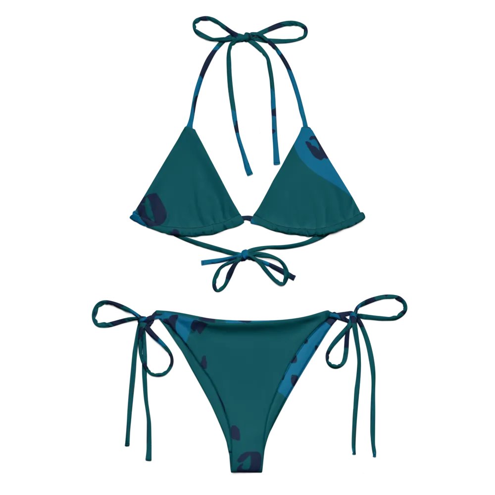 Oceanic Leopard All-Over Bikini Set product image (7)