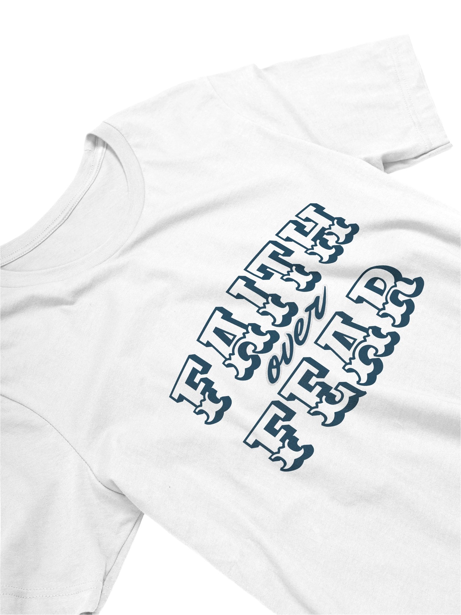 D2You Faith Over Fear Classic T Shirt - Front (unisex) product image (4)
