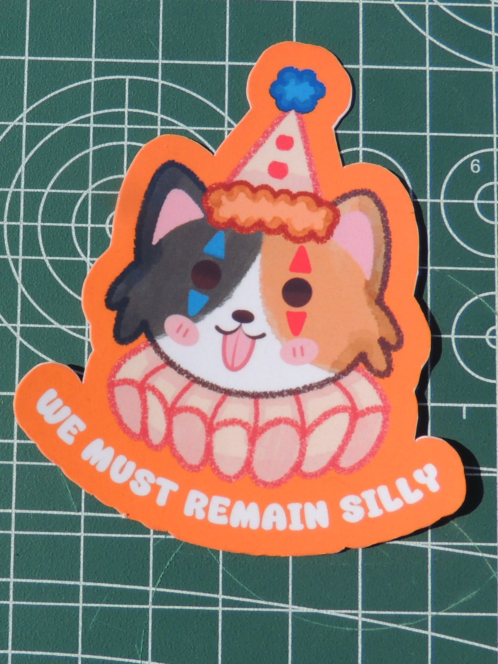 We Must Remain Silly Sticker product image (2)