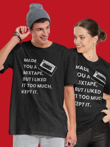 Funny Secret Mixtape Tee product image (1)