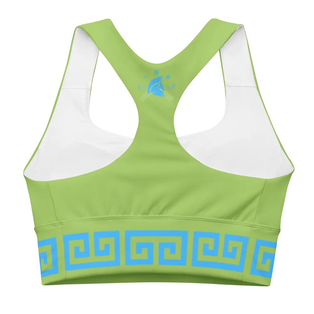 Deimos Lime Longline Sports Bra product image (8)