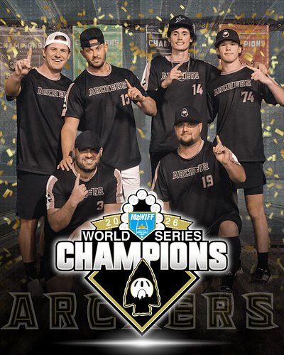 🏆 2026 Champions 🏆

Congratulations to the Archers for winning their 1st Championship in Season 6!

#mowiff #wiffleball #seas...