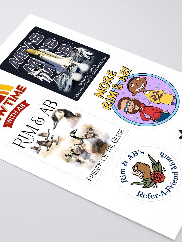 More Rim and AB Sticker Sheet product image (2)