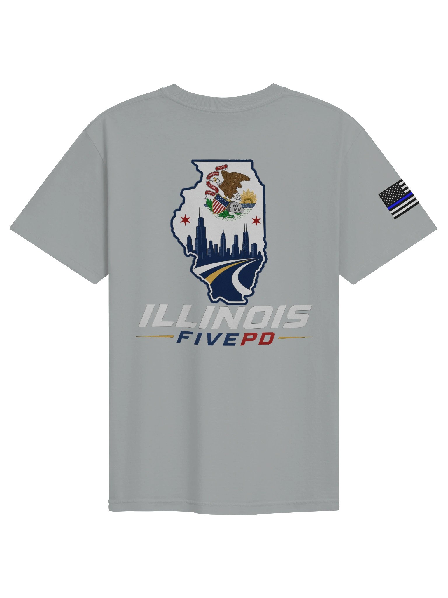 ILSTRP | Back The Blue T-Shirt product image (2)