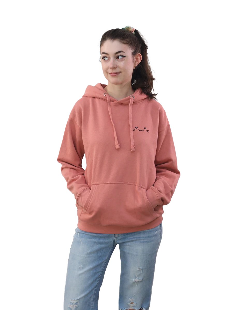 Supurrvisor Face Embroidered Hoodie (light colors) product image (1)