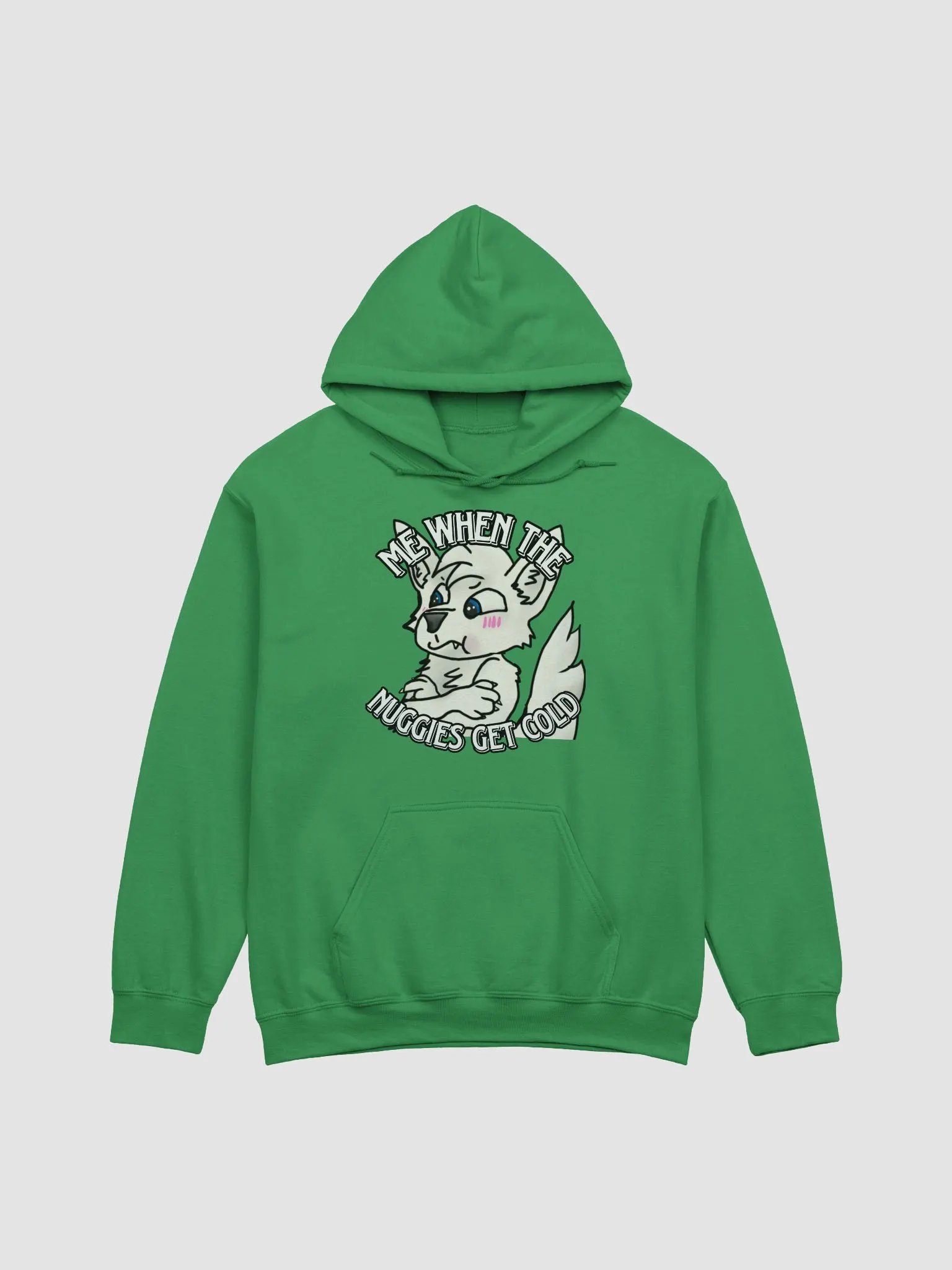 When the nuggies get cold plus sized hoodie product image (4)