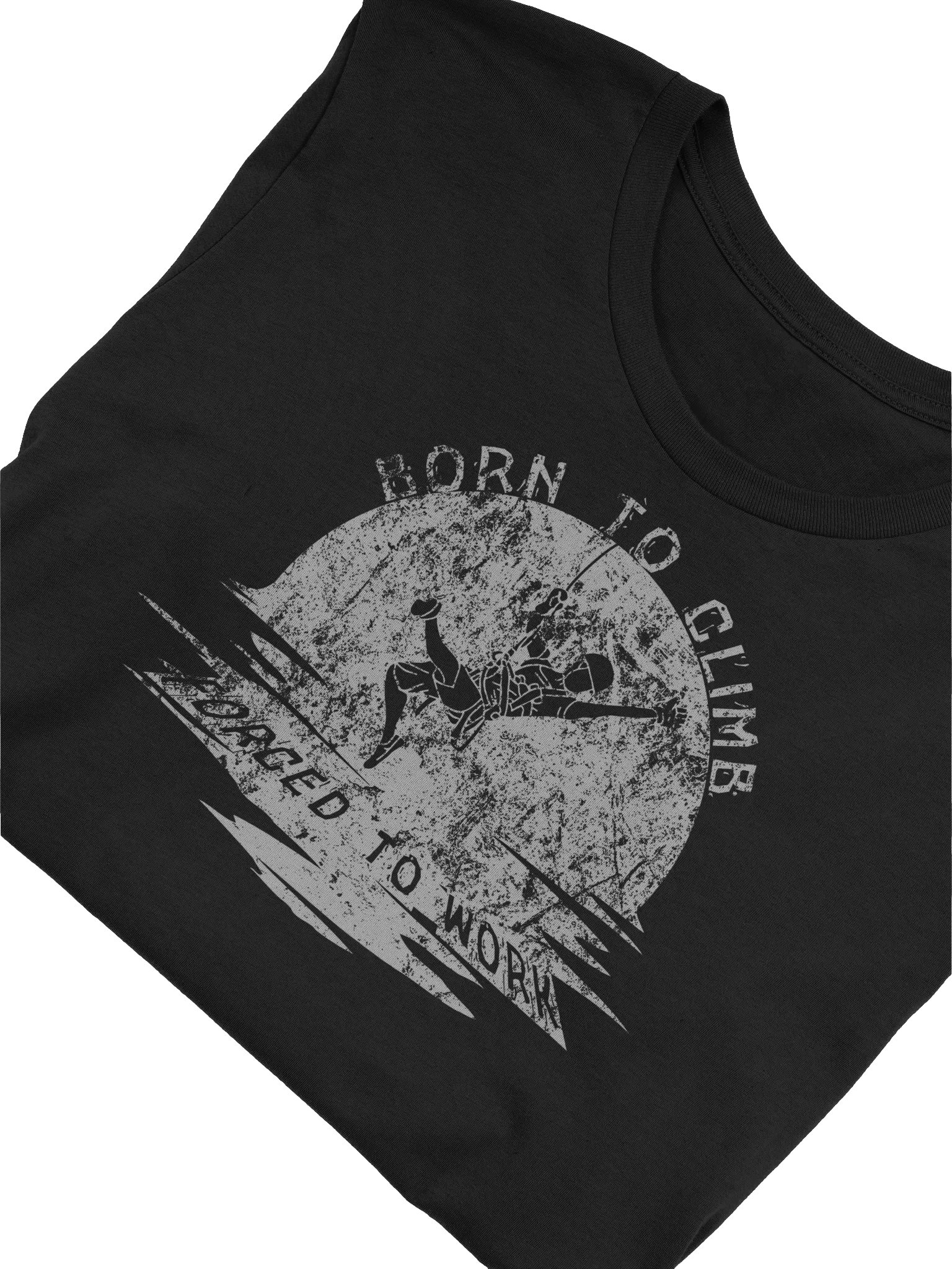Sunset Born To Climb Forced To Work Rope Access T-Shirt - Funny IRATA SPRAT Gift product image (49)