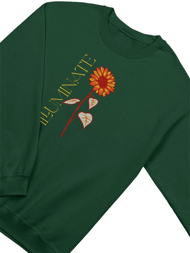 Illuminate Sunflower Crewneck Sweatshirt product image (2)