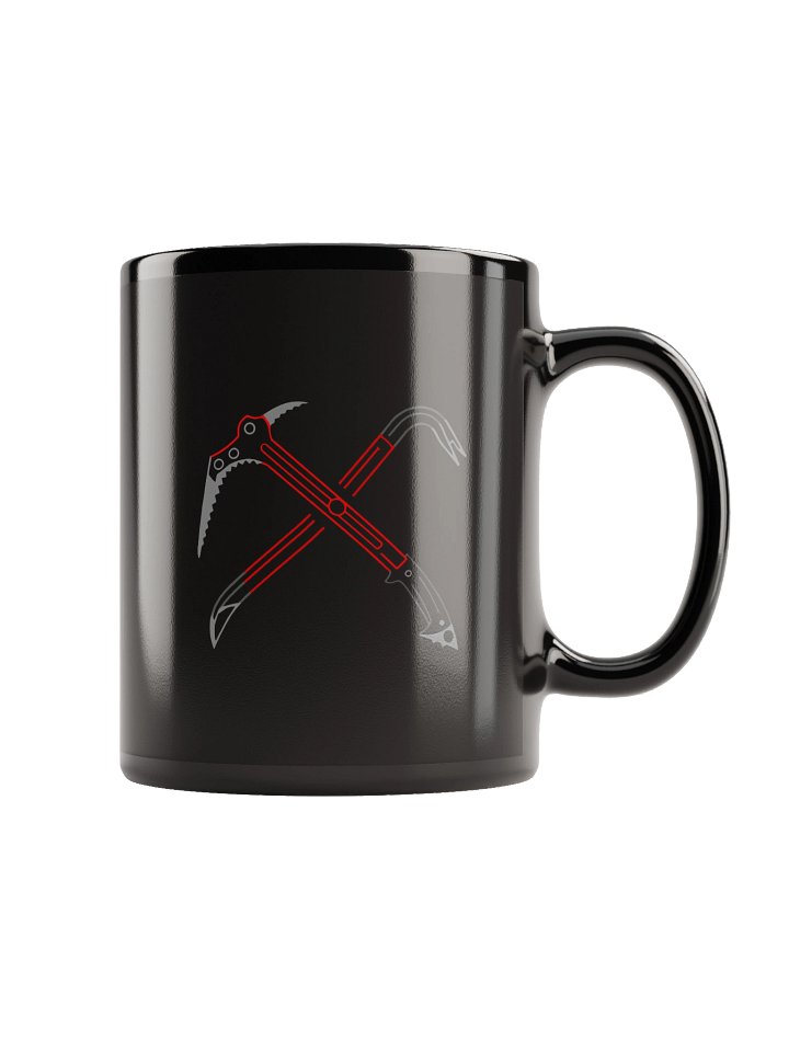 Axe and Crowbar Black Coffee Mug product image (2)
