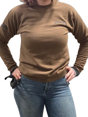 Bell Farms Brown Crew Neck Sweatshirt product image (1)