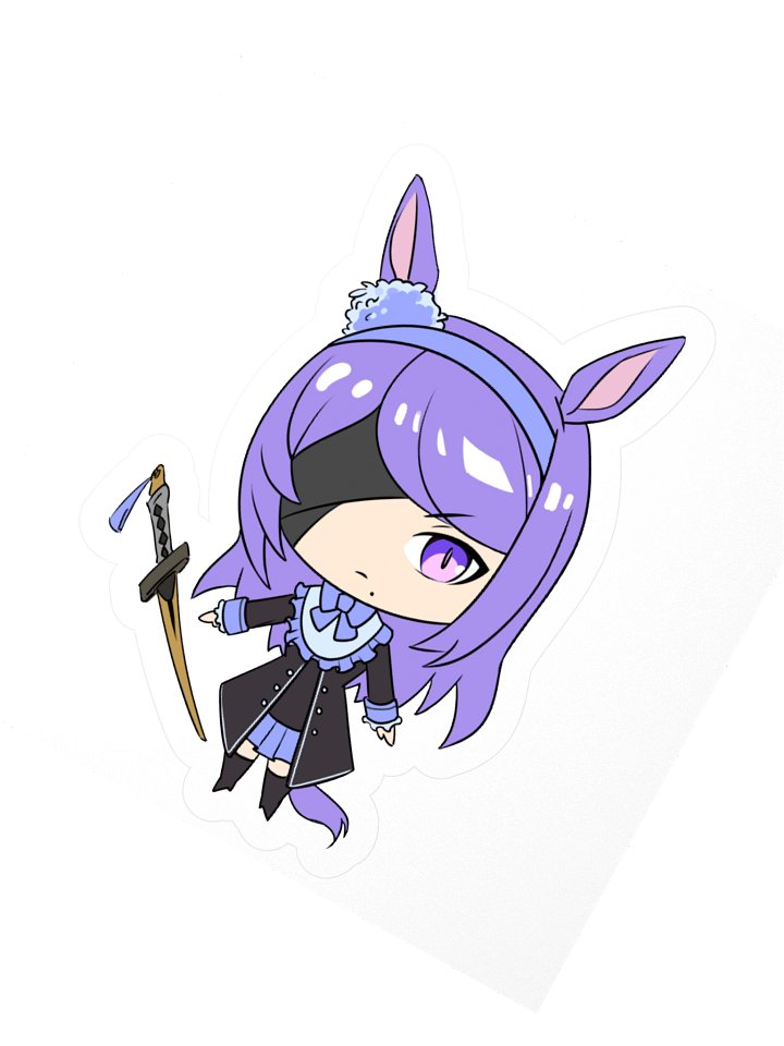 Mejiro McQueen x Reina Sticker product image (2)