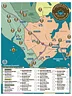Caffeinated Hampton Roads Peninsula Map - Instant Digital Download