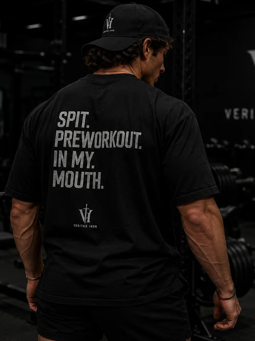 Spit. Preworkout. In My Mouth. Oversized Tee product image (1)