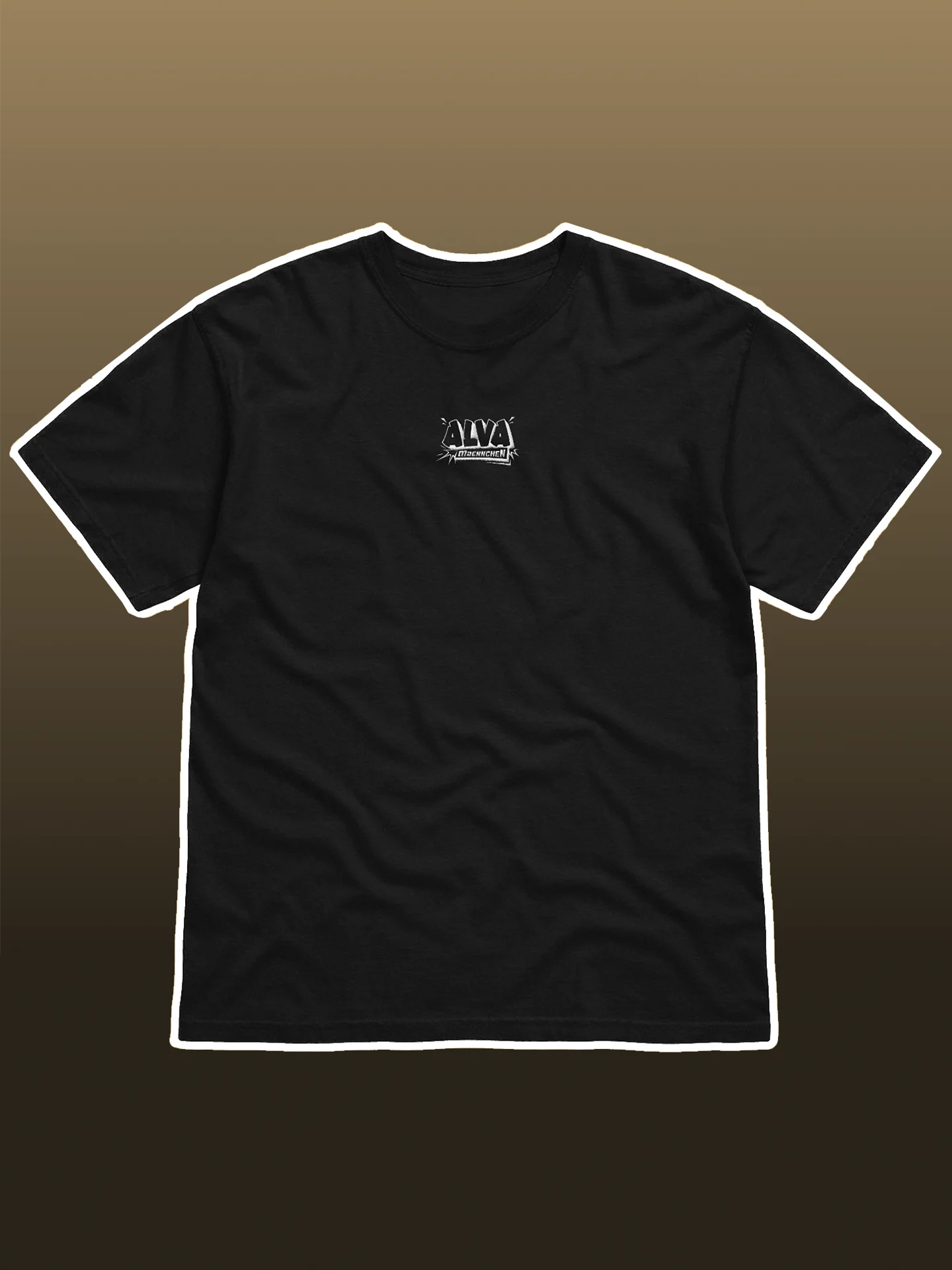 Alva Basics Shirt - Dark Color / White Logo product image (2)