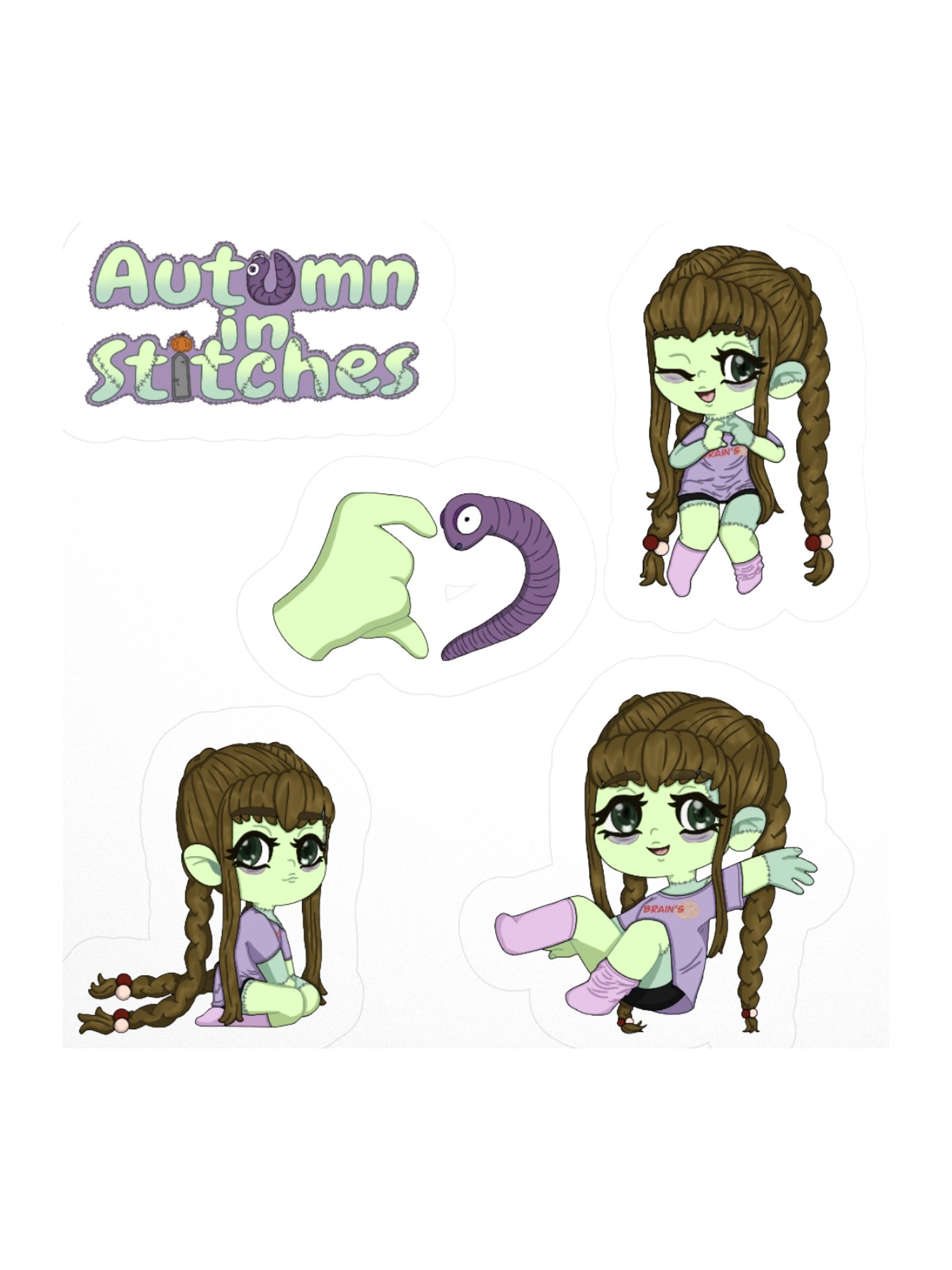 Autumninstitches Sticker Sheet product image (2)