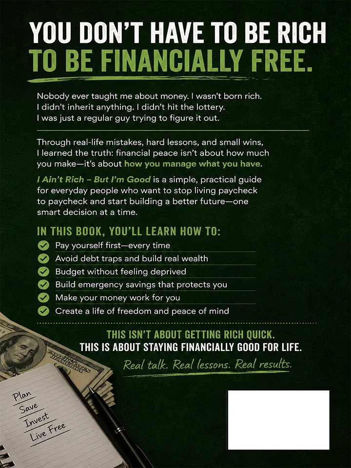 I Ain't Rich But I'm Good (Digital PDF Book) product image (2)