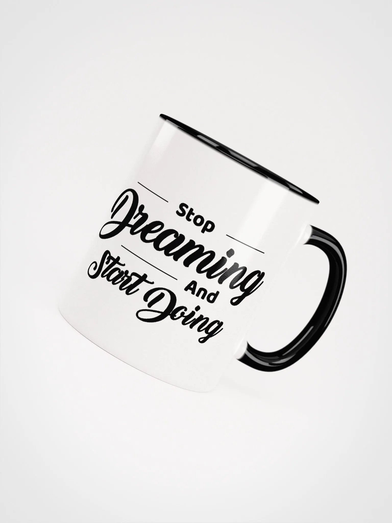 Stop Dreaming & Start Doing Ceramic Mug product image (4)