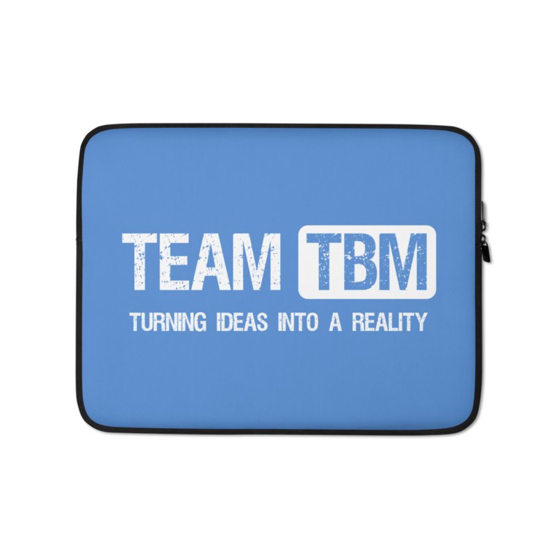 TeamTBM Laptop Sleeve (Blue) product image (1)