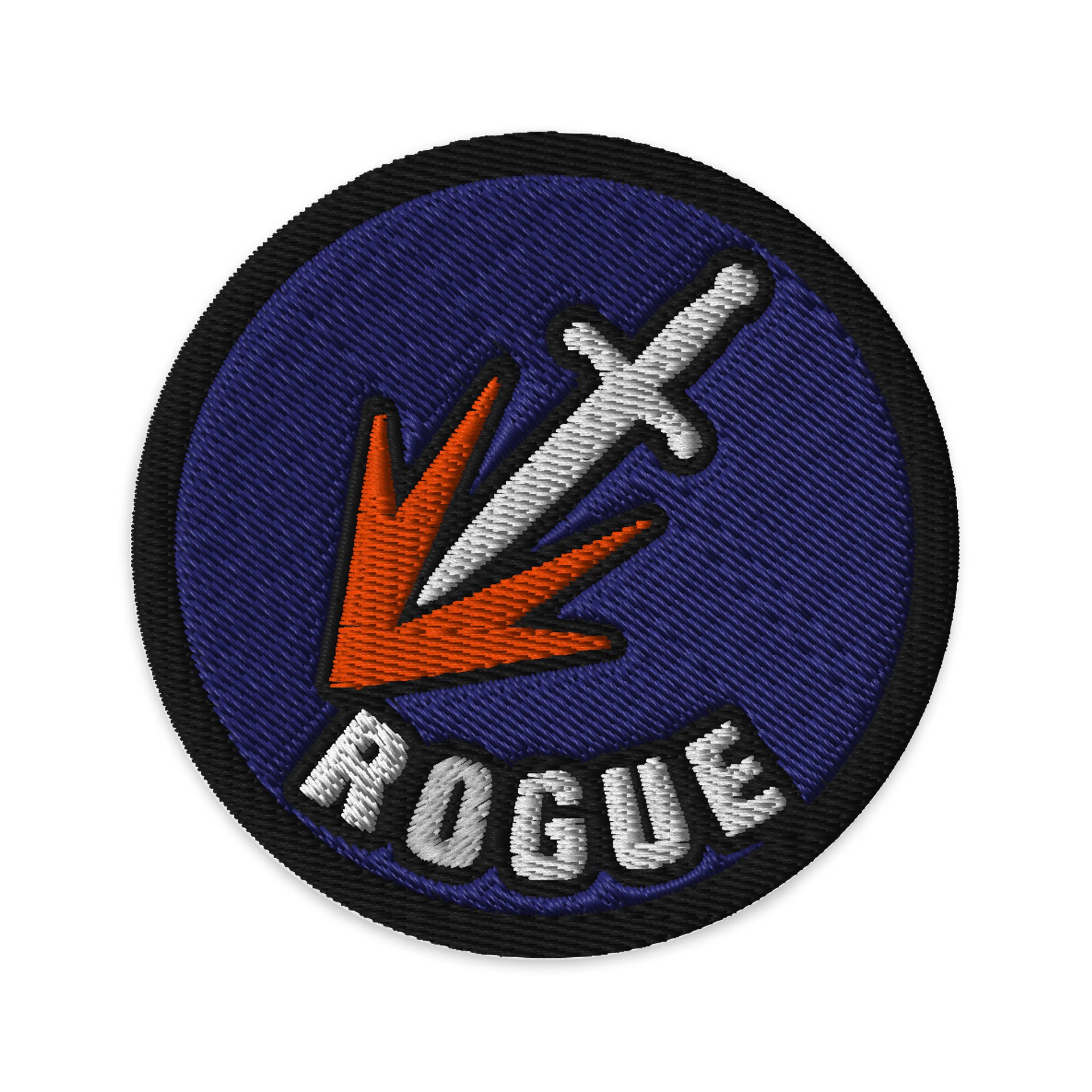 Battle Baubles Rogue Class Embroidered Patch product image (1)