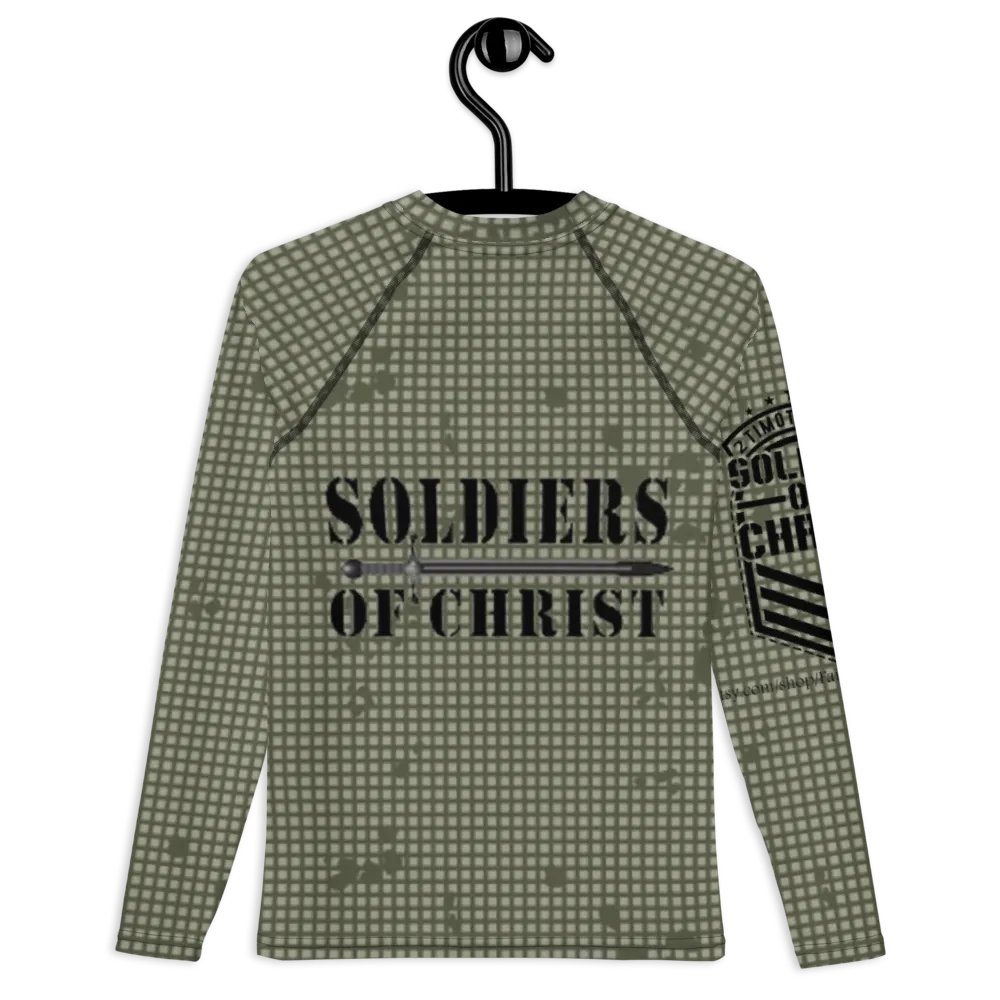 Faithful Camo: Youth Rash Guard - Desert Night Camo product image (8)