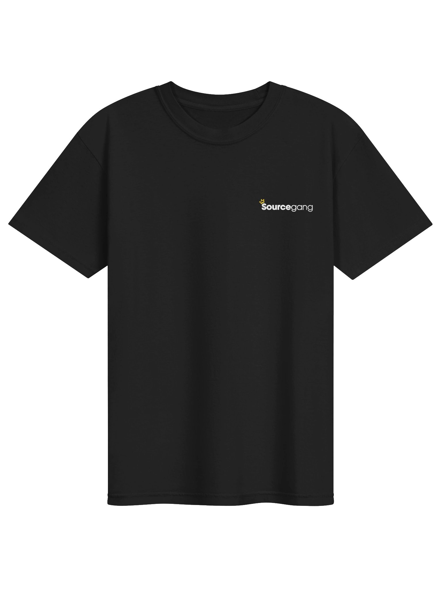 T-shirt - Golden Crown Logo - Embroidered product image (1)