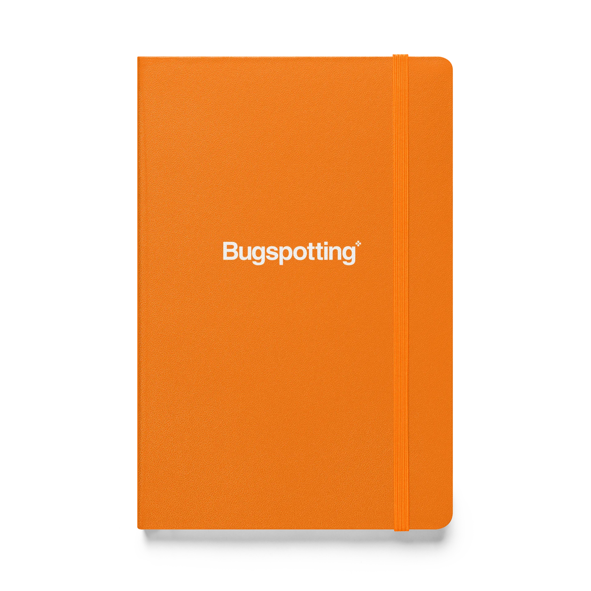 "Bugspotting" Orange Notebook product image (1)