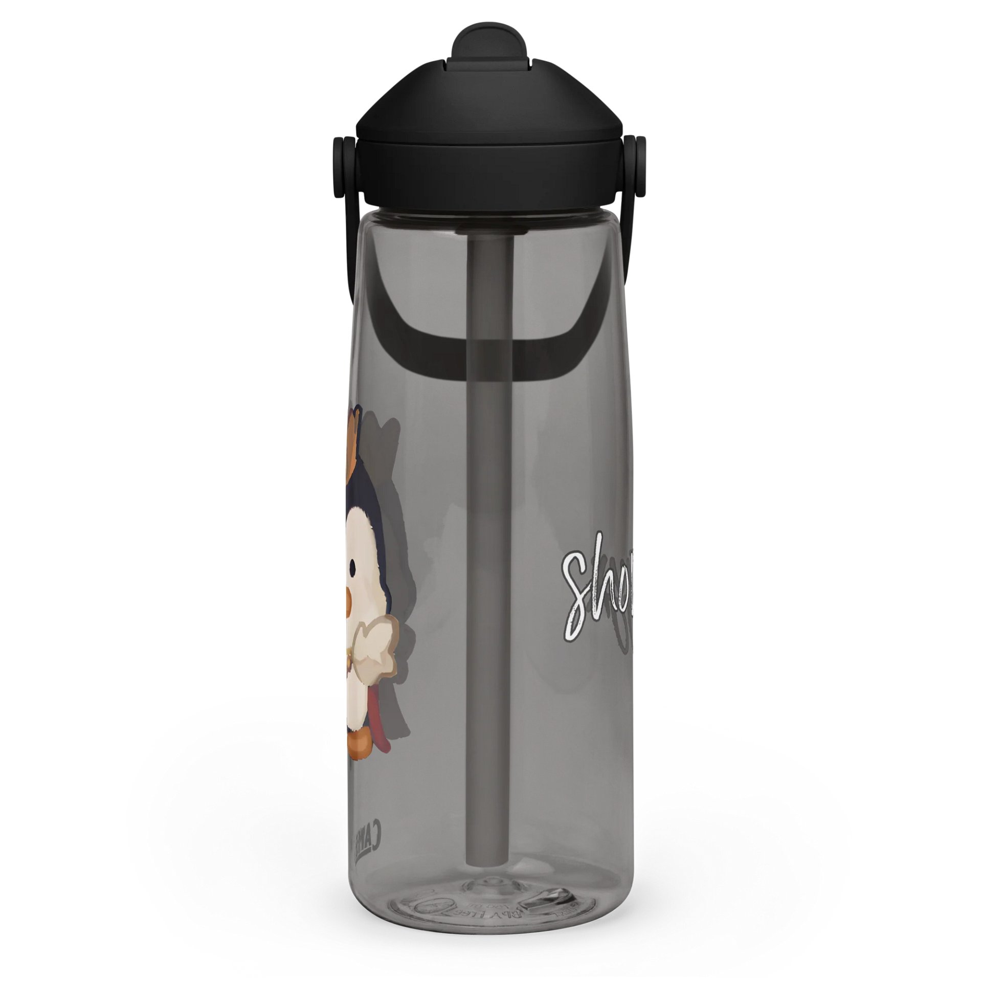 Penguin Flip Straw Water Bottle product image (13)