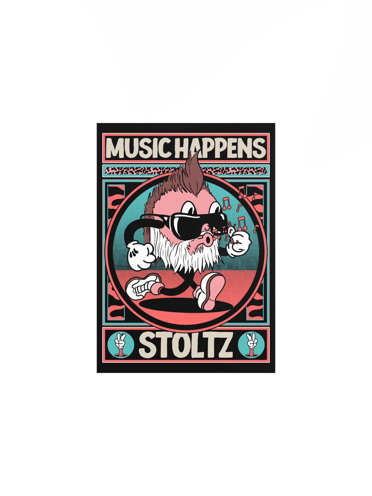 MUSIC HAPPENS Poster product image (2)