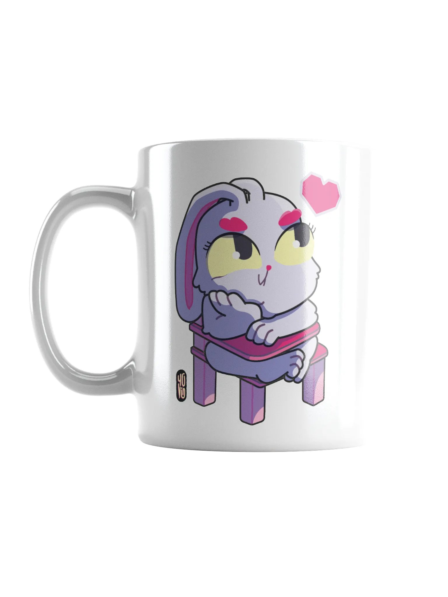 Conejo en la Luna - Mug (Left Handed) product image (1)