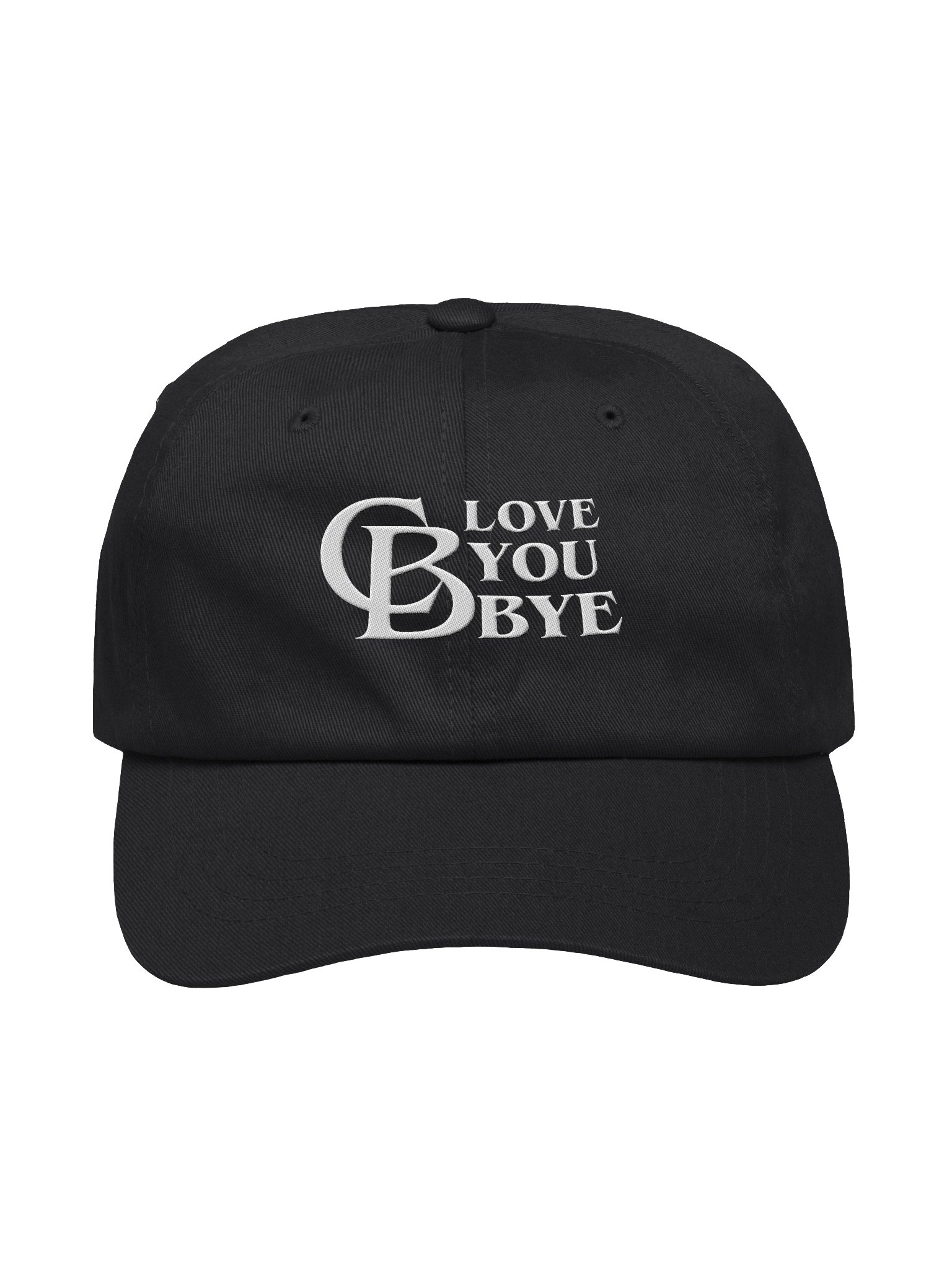 Love You Bye Monogram Dad Hat product image (5)