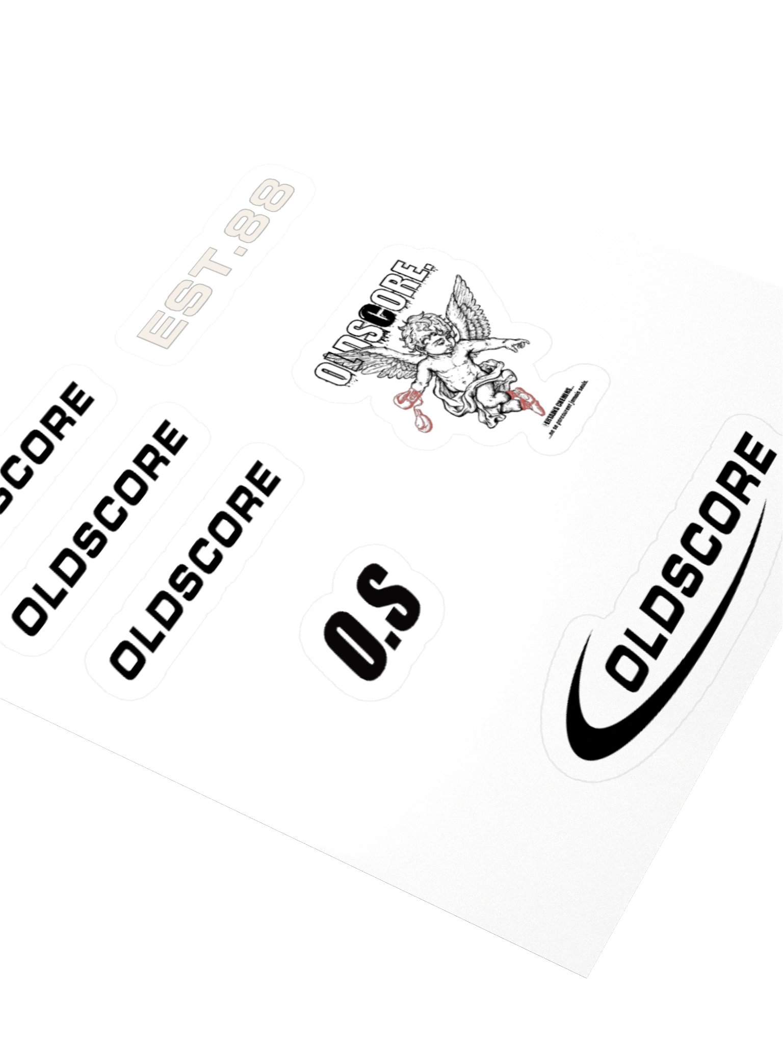 EST.88 Minimal Black Sticker product image (11)
