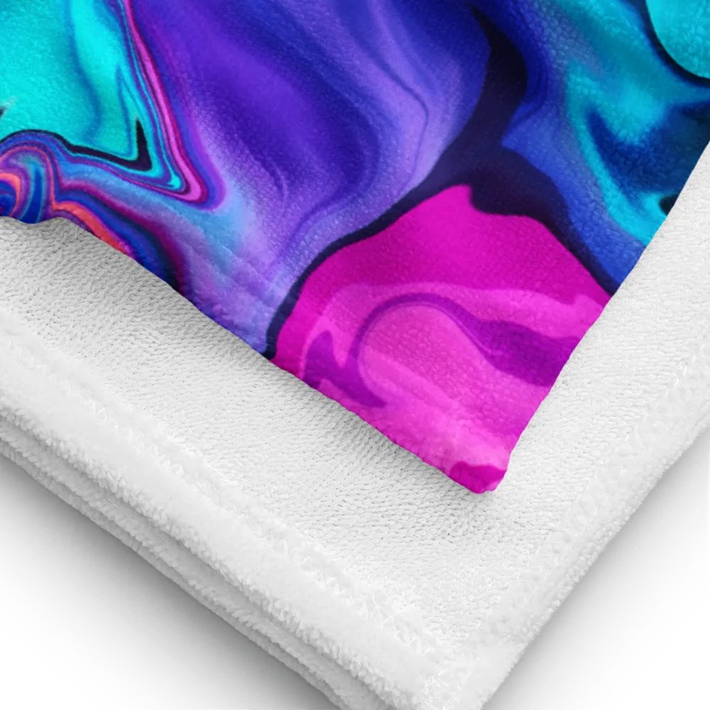Multicoloured Abstract Art Towel product image (5)