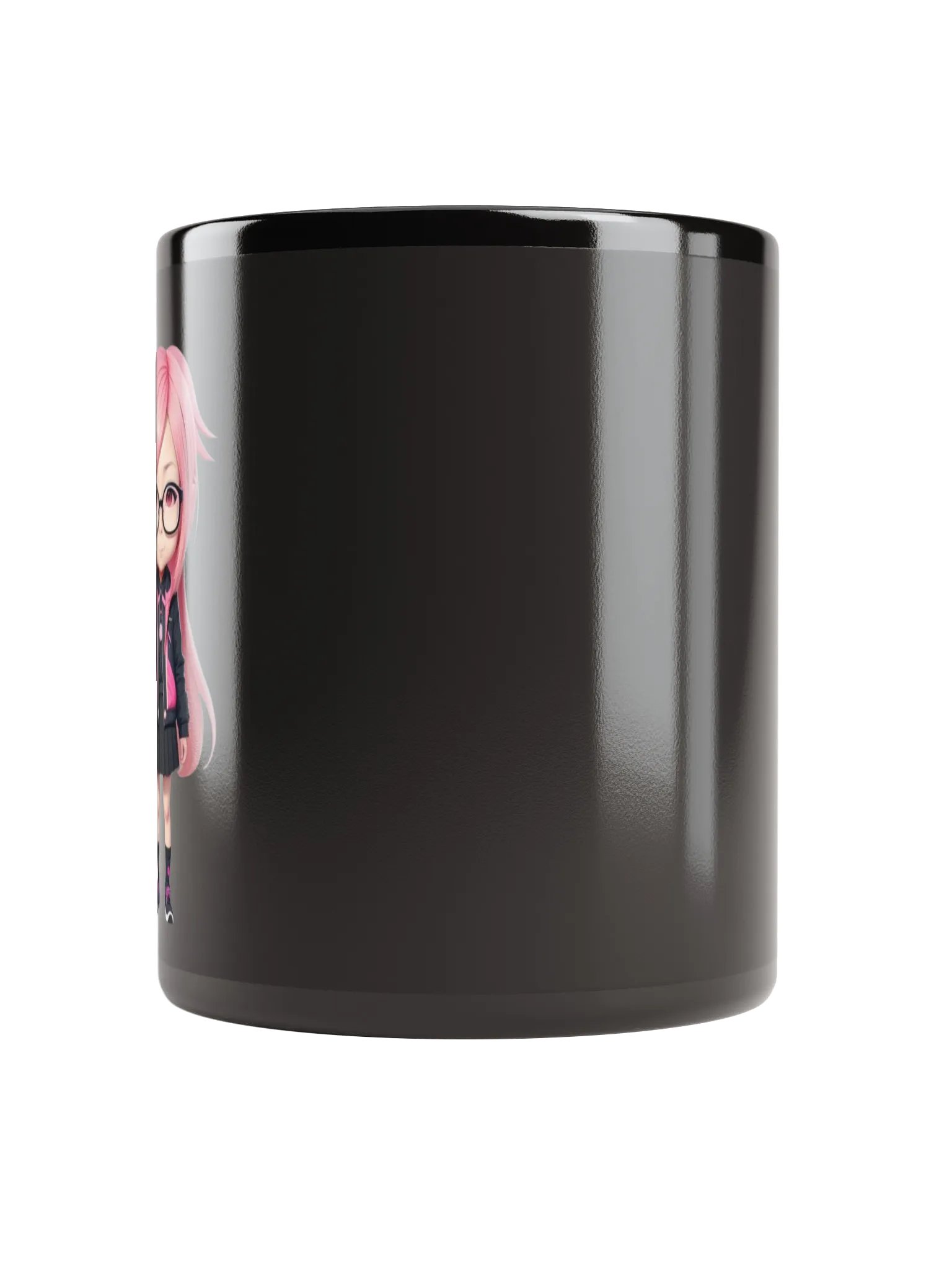 (PINK CHIBI) K Black Mug product image (5)