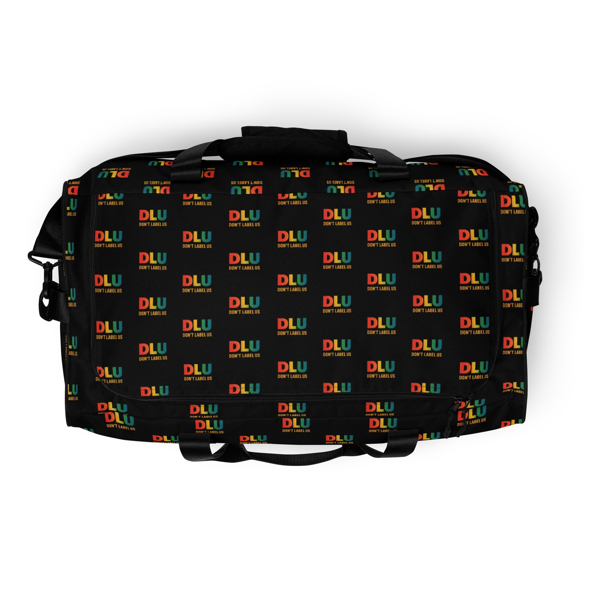 DLU Repeating Pattern All-Over Duffle Bag product image (8)