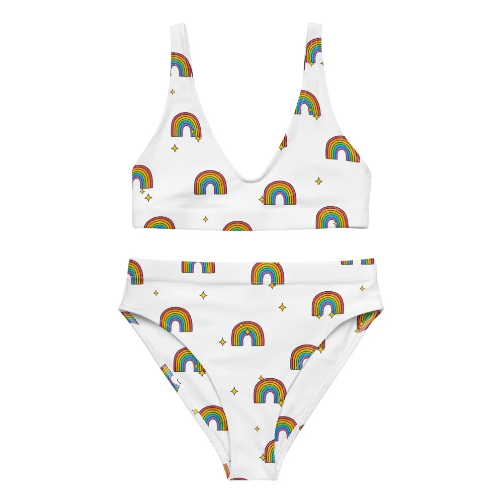 Stardust Rainbow Recycled Bikini Set product image (1)