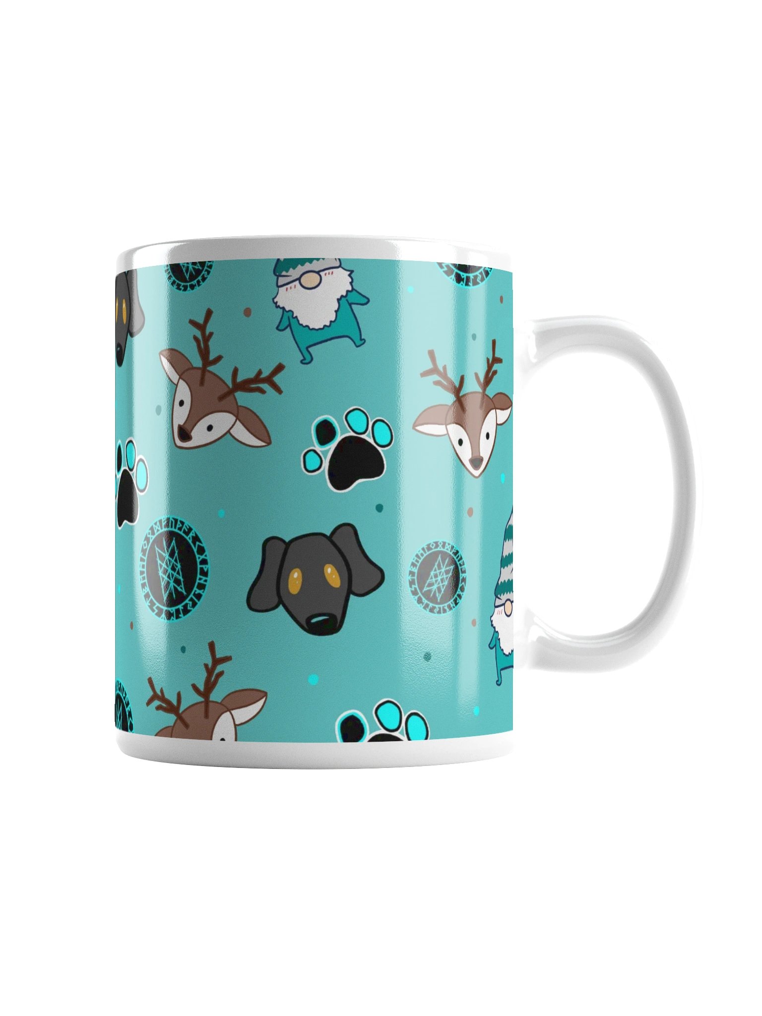Web of Wyrd Light Stream Print Glossy Mug product image (2)