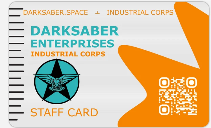Darksaber Enterprises Staff Card product image (2)