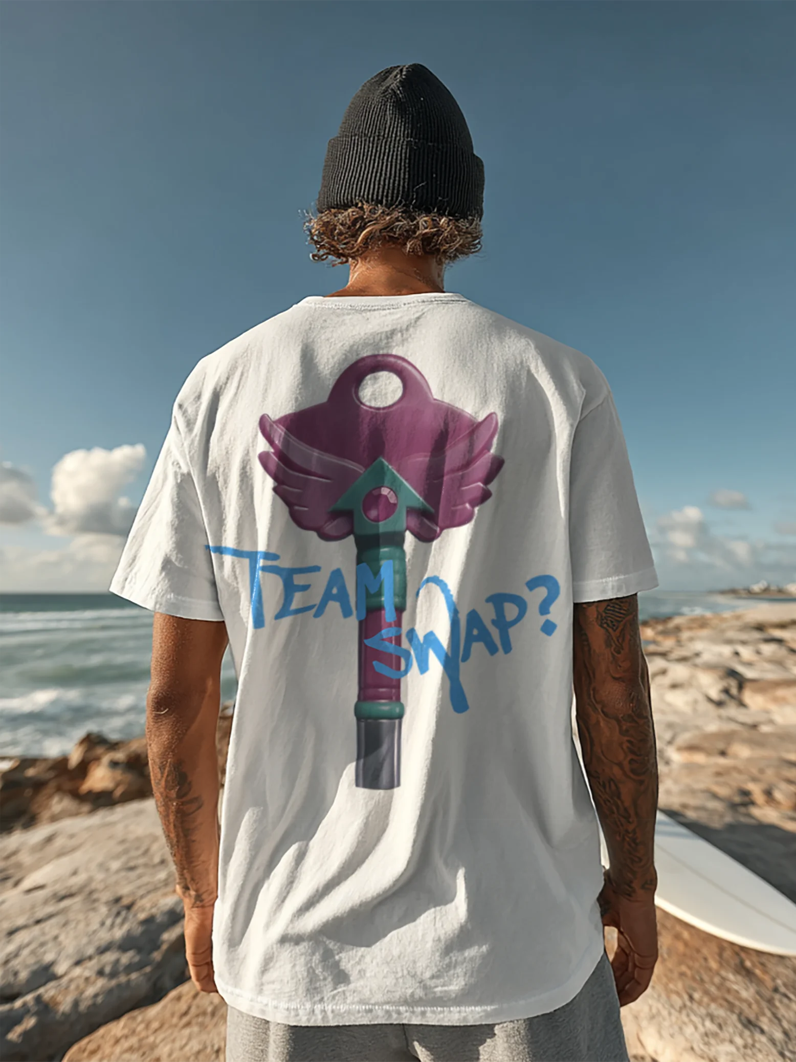 Squid Game Shirt blue Team product image (111)