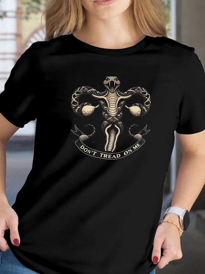 Don’t Tread on Me Snake Tshirt product image (1)