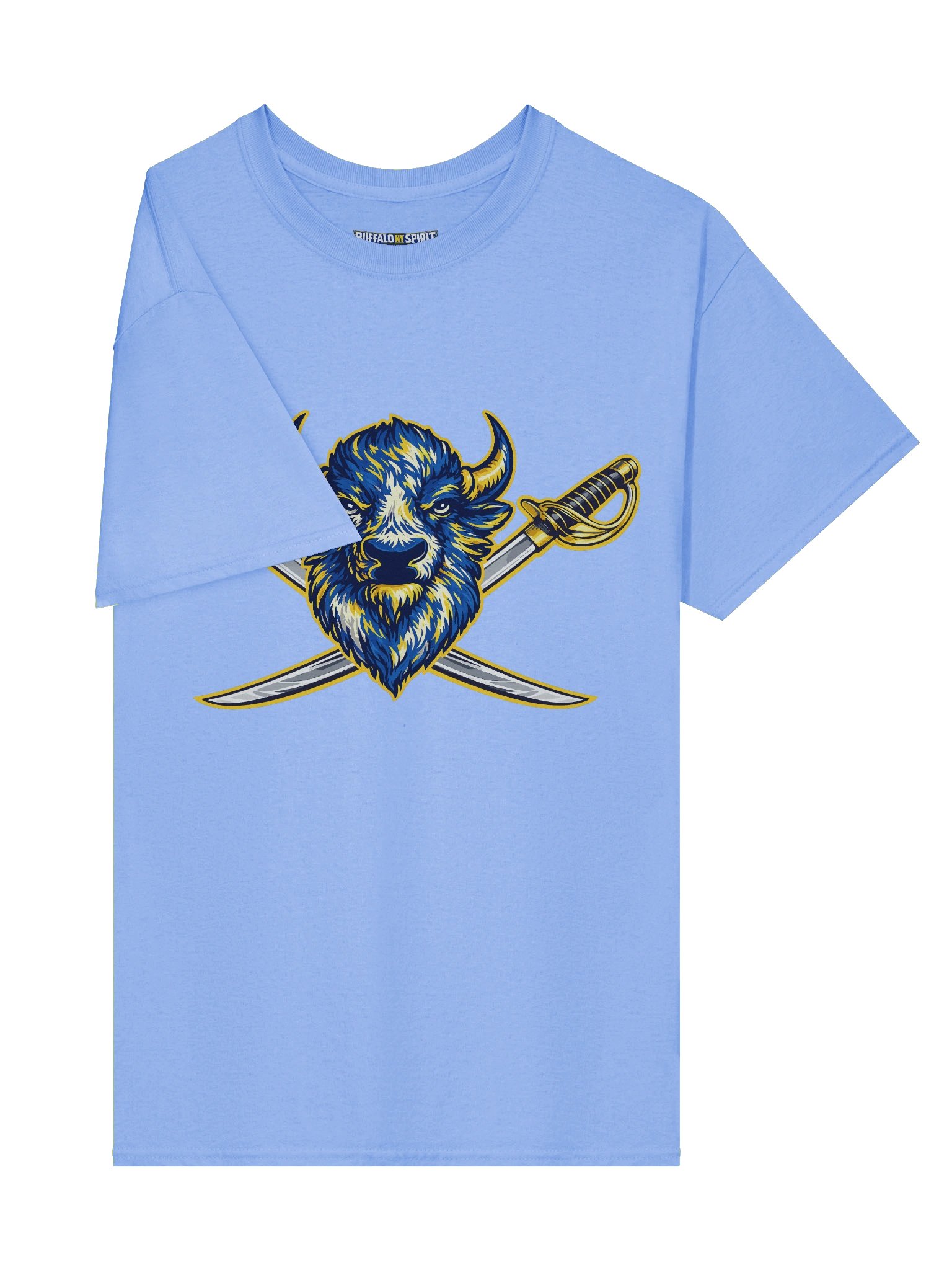 Fury Spirit Light Blue Heavyweight Tee product image (4)