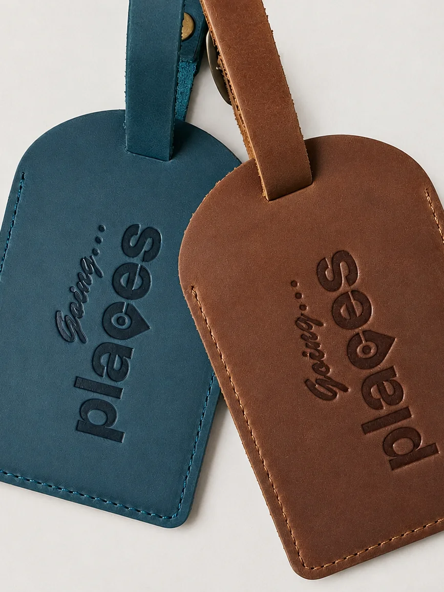 Going... Places Luggage Tag — Blue product image (2)