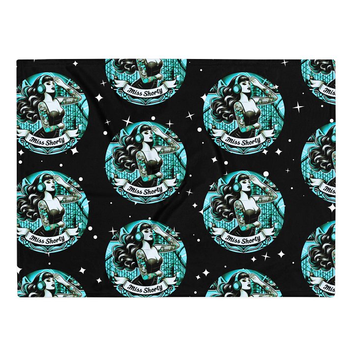 Miss Shorty Throw Blanket product image (1)