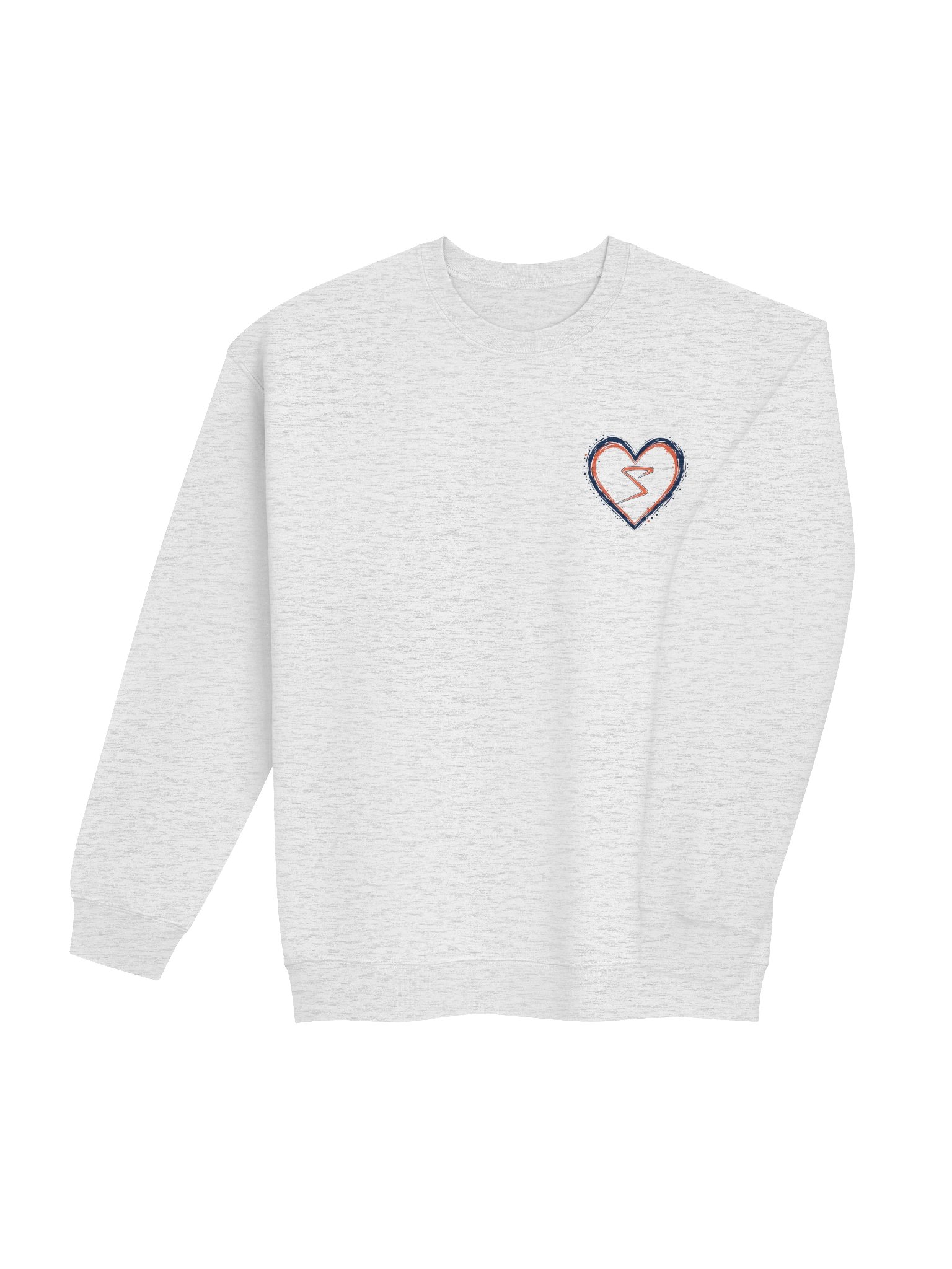 Sluggers Heart Unisex Crewneck Sweatshirt product image (4)
